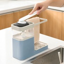 Soap Dispenser Manual Press/أستاند الاسفنج مع موزع الصابون