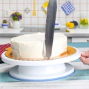 CAKE DECORATING PLATE/ صحن تقديم الكيك