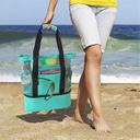 MESH BEACH TOTE BAG/حقيبة الشاطئ