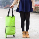 Shopping basket with bag/سلة التسوق مع حقيبة