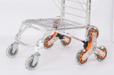 3 Wheels Shopping Basket/عربة التسوق
