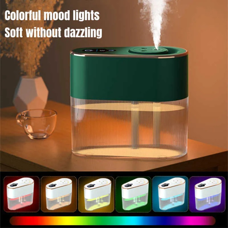 Humidifier Night Light Aromatherapy / فواحة مع مصباح ليلي