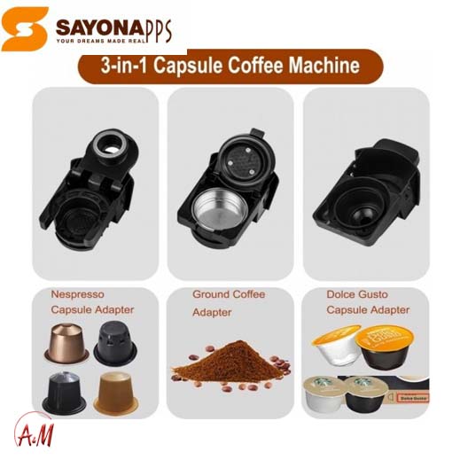 SAYONA COFFE CAPSULES MACHINE / مكينة كبسولات القهوة من سايونا