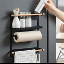 Magnet Fridge Shelf Paper Towel Roll/رف مغناطيسي للمناديل والتوابل