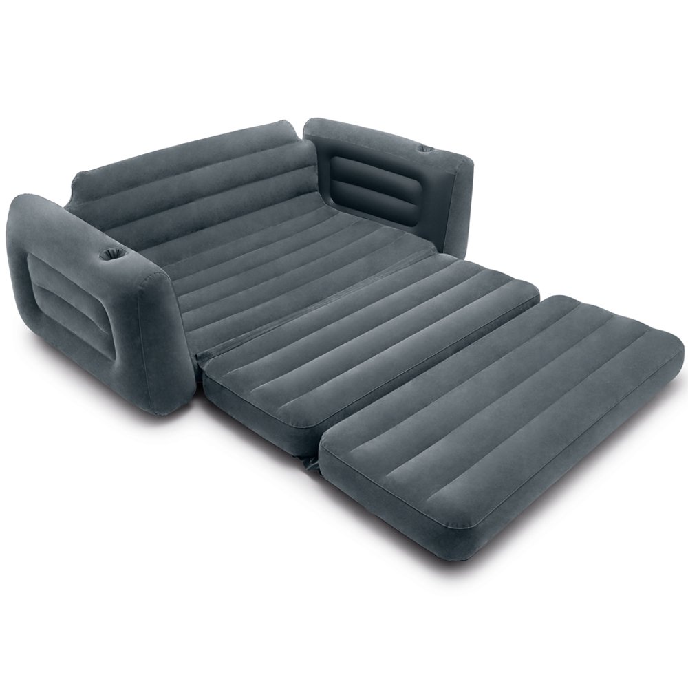 INTEX A sofa that turns into a bed/كنبة تتحول الي سرير
