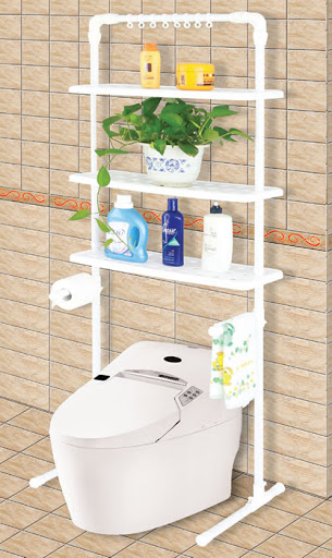 Toilet Stand Three Shelfs/ ستاند فوق المرحاض