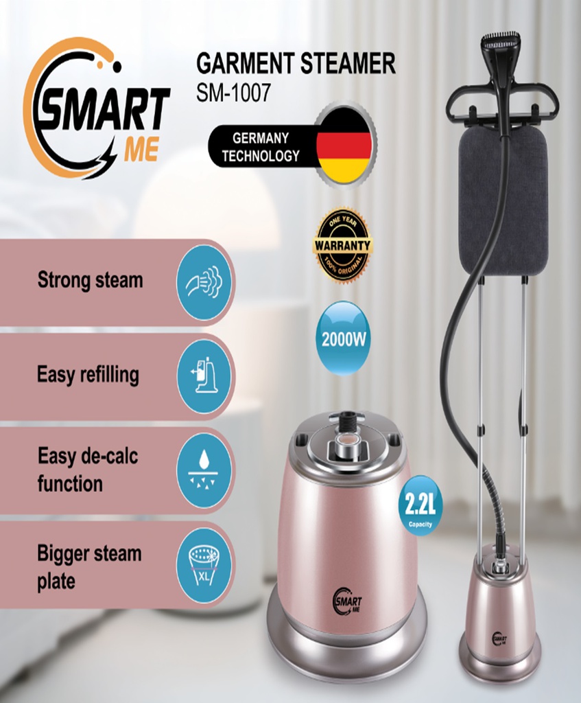 Smart Me Garment Steamer / مكواة بخارية سمارت مي