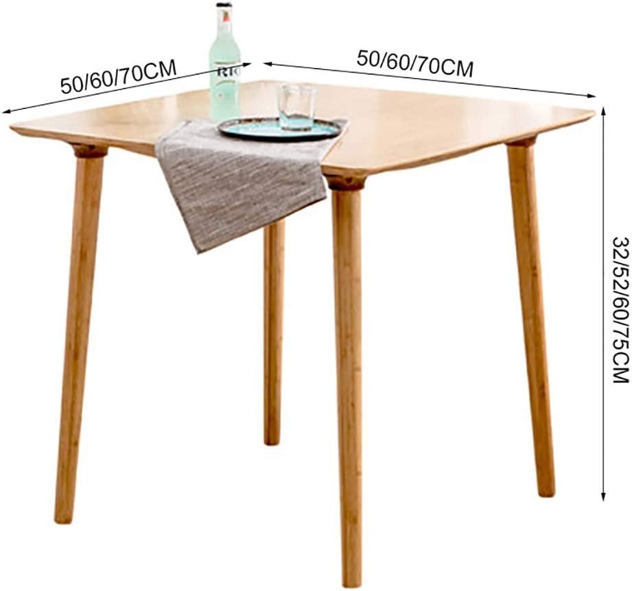 Square Wood Table / طاولة خشبية مربعية