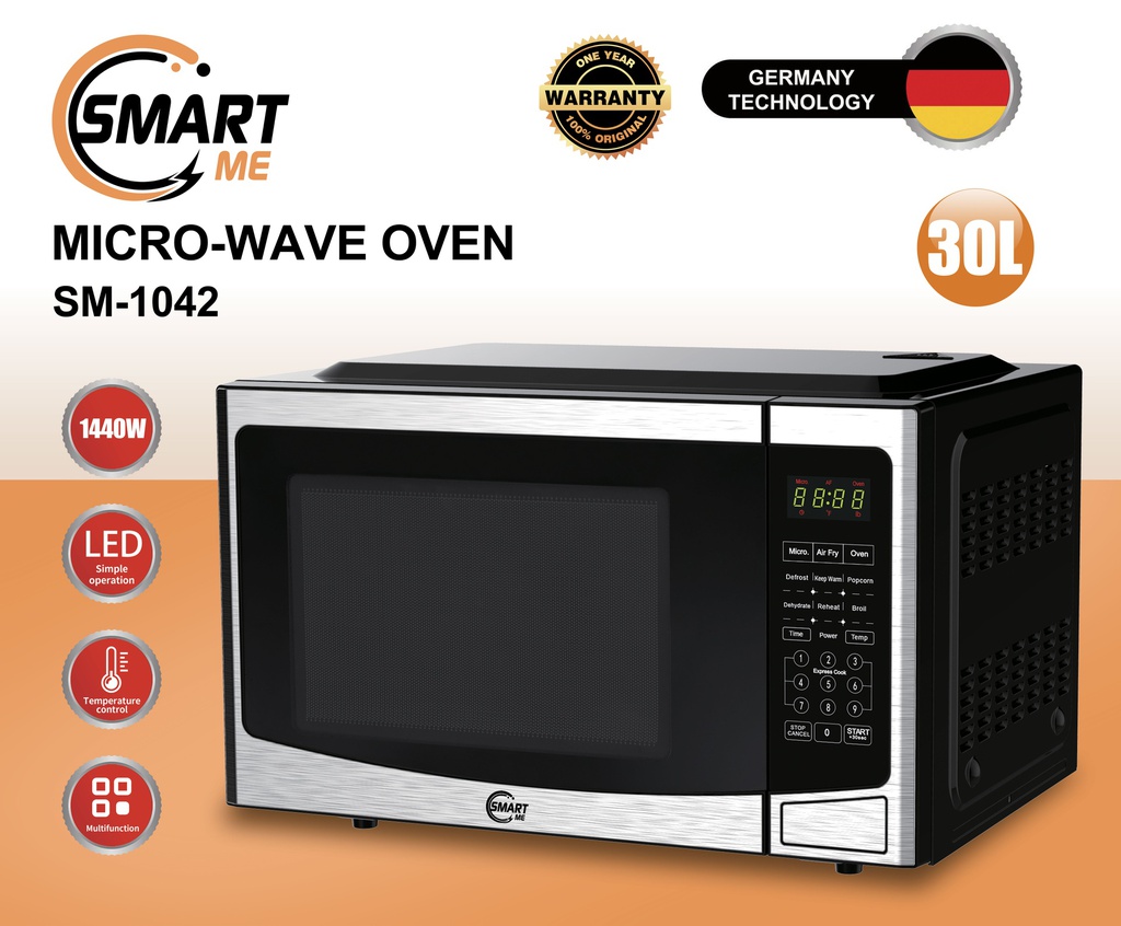 Smart Me Micro-wave oven SM-1042 / فرن مايكرويف سمارت مي