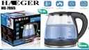 HAEGER GLASS KETTLE HG-7865 / غلاية المياه الكهربائية 4