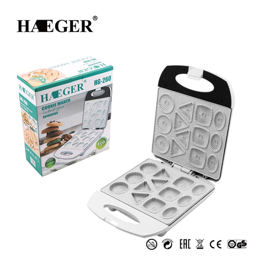 [HG-260] HAEGER COOKIE MAKER HG-260 / صانعة الكيك والمعمول
