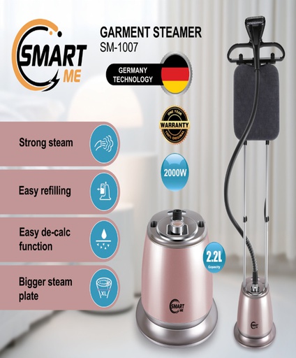 [SM-1007] Smart Me Garment Steamer / مكواة بخارية سمارت مي
