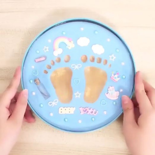 [BJUL3105-43] BABY HAND PRINT&amp; FOOT PRINT / لعبة بصمة الطفل