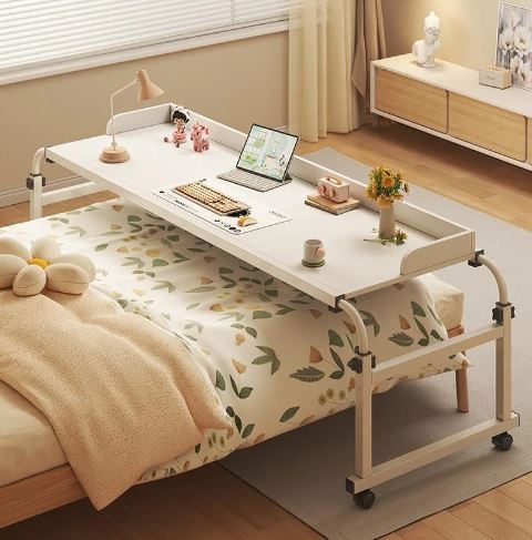 [BSE3118-3] MOVABLE BED TABLE DESK /مكتب وطاولة متحركة 2 في 1